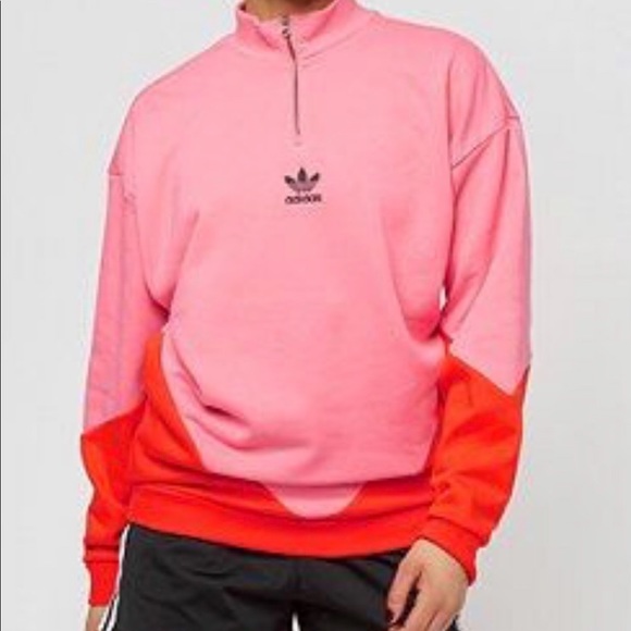 Adidas color-block sweatshirt Sz. Lrg - Picture 2 of 4